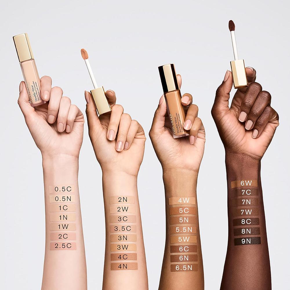 ESTÉE LAUDER DOUBLE WEAR – CORRECTOR LÍQUIDO MATE, FIJACIÓN 24 HORAS, 0.4 OZ | 4N - 6
