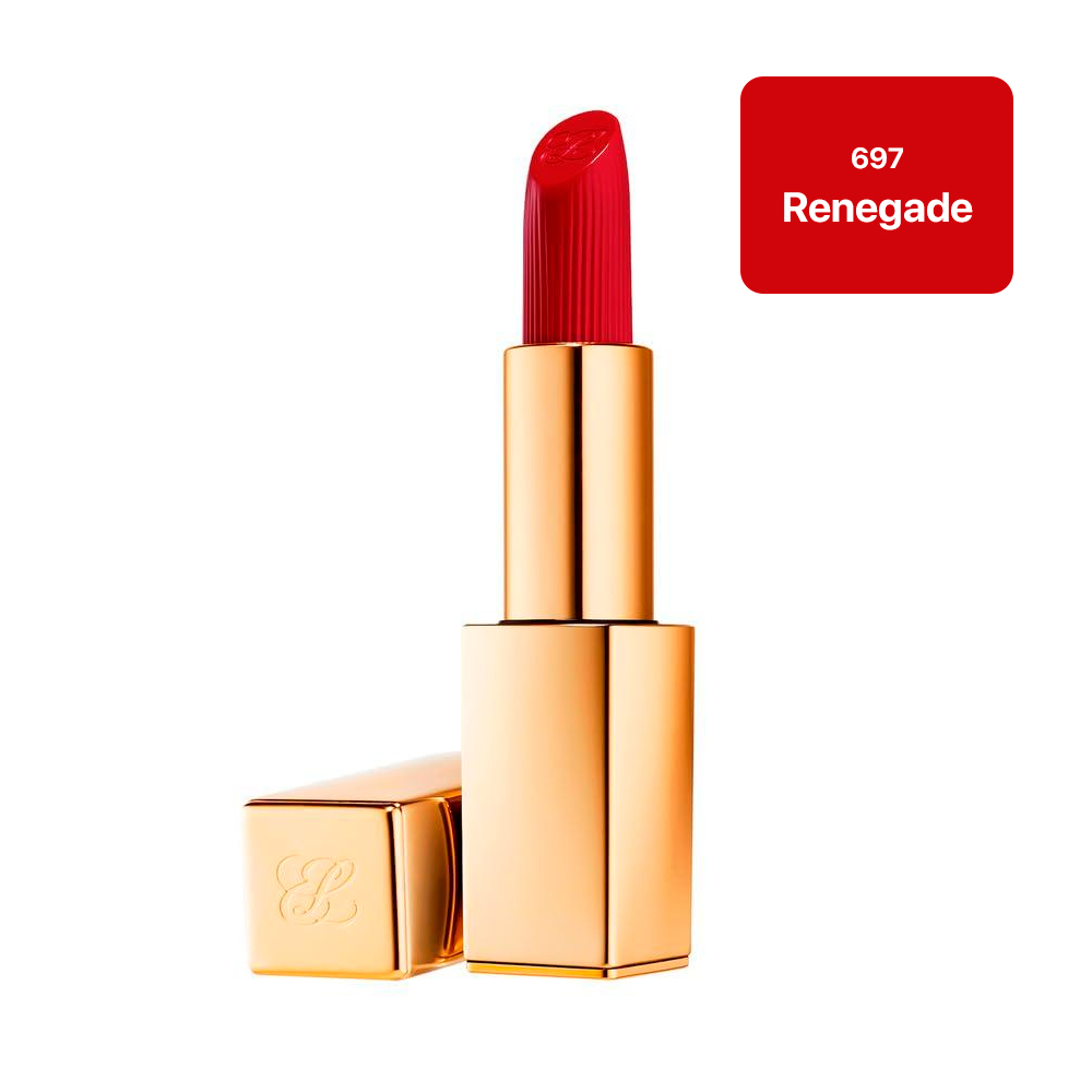 ESTÉE LAUDER PURE COLOR – LABIAL CREMA, HIDRATACIÓN Y LARGA DURACIÓN | RENEGADE - 1