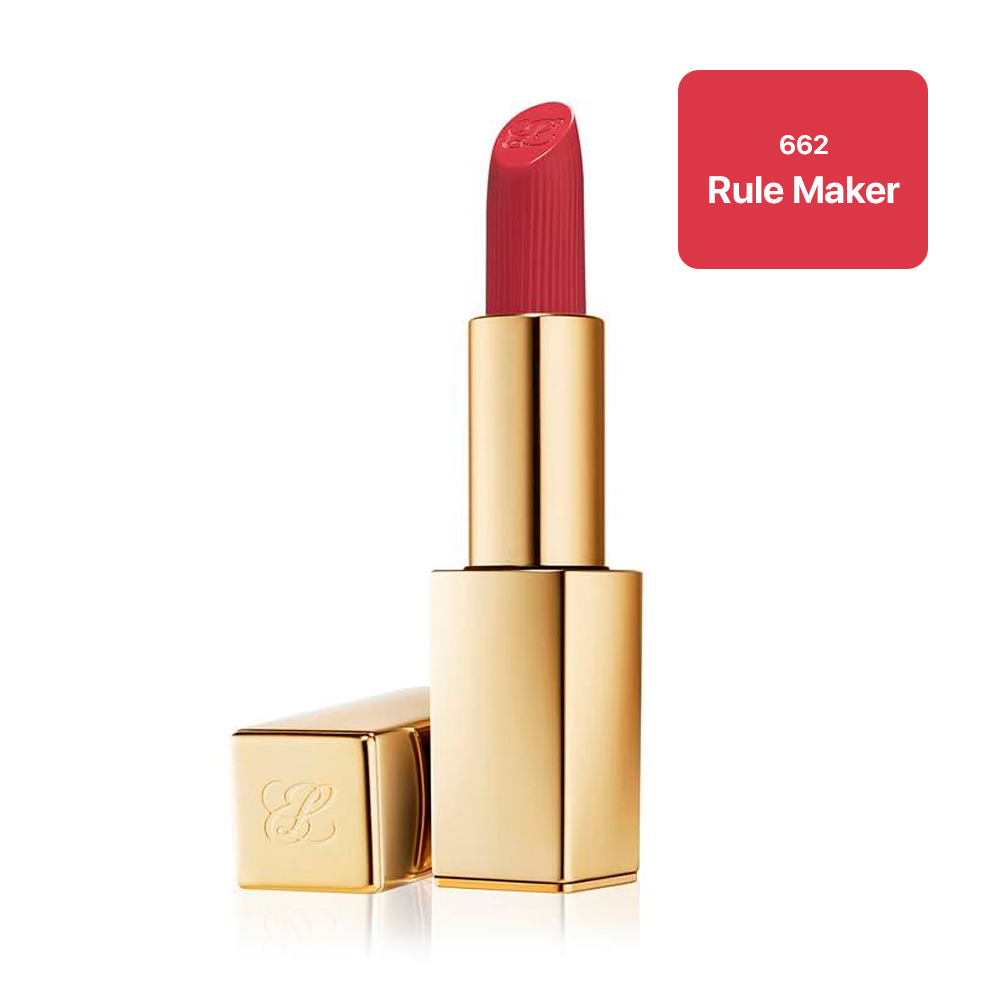 ESTÉE LAUDER PURE COLOR – LABIAL MATE LARGA DURACIÓN Y CUIDADO LABIAL | RULE MAKER - 1