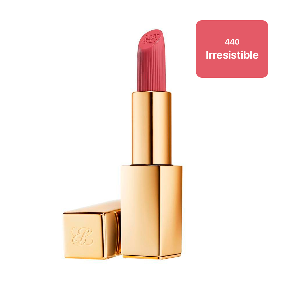 ESTÉE LAUDER PURE COLOR – LABIAL CREMA, HIDRATACIÓN Y LARGA DURACIÓN | IRRESISTIBLE - 1