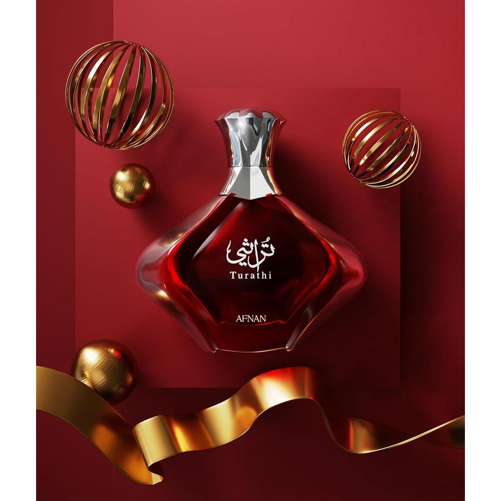 AFNAN TURATHI RED EAU DE PARFUM PARA MUJER | 3.0 ONZAS - 5