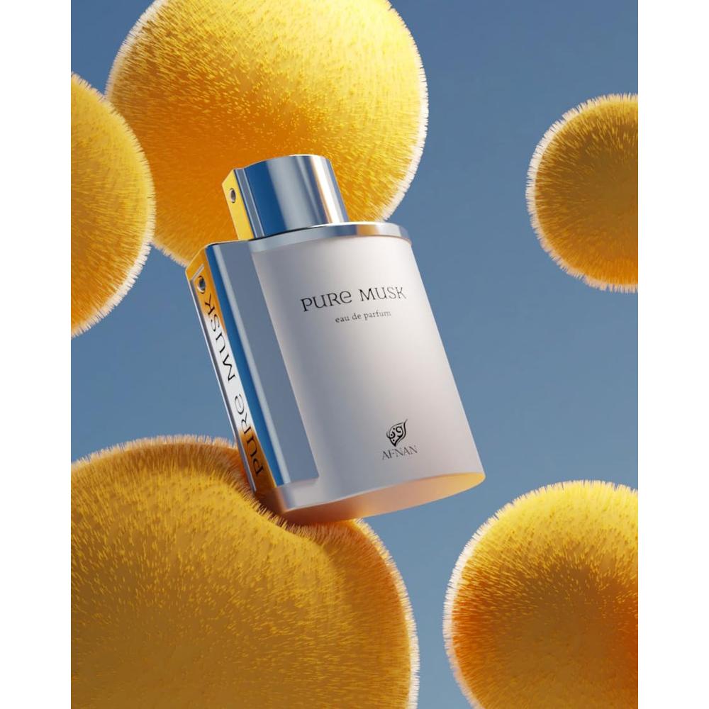 AFNAN PURE MUSK EAU DE PARFUM UNISEX | 3.4 ONZAS - 2
