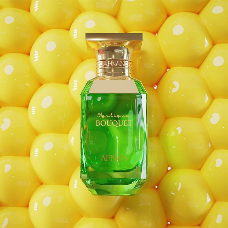 AFNAN MYSTIQUE BOUQUET EAU DE PARFUM PARA MUJER | 2.7 ONZAS - 4