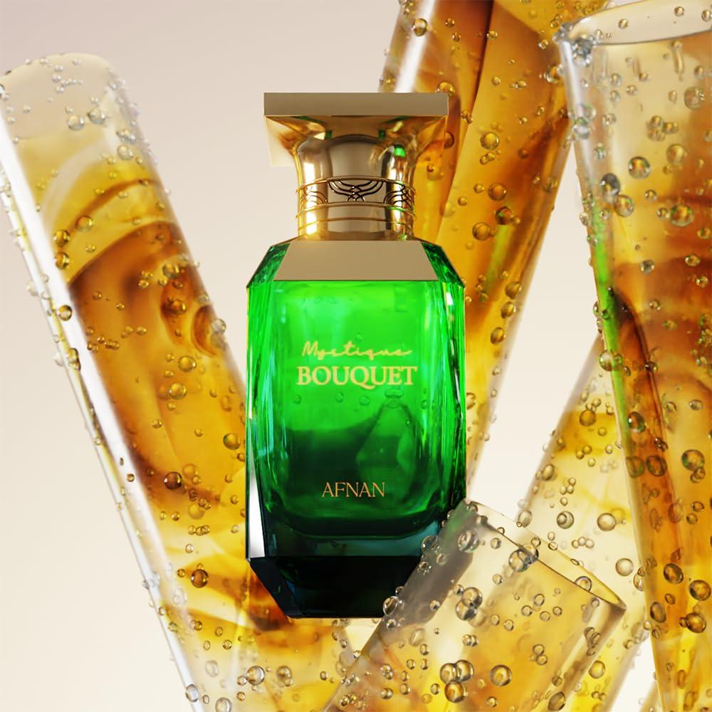 AFNAN MYSTIQUE BOUQUET EAU DE PARFUM PARA MUJER | 2.7 ONZAS - 6