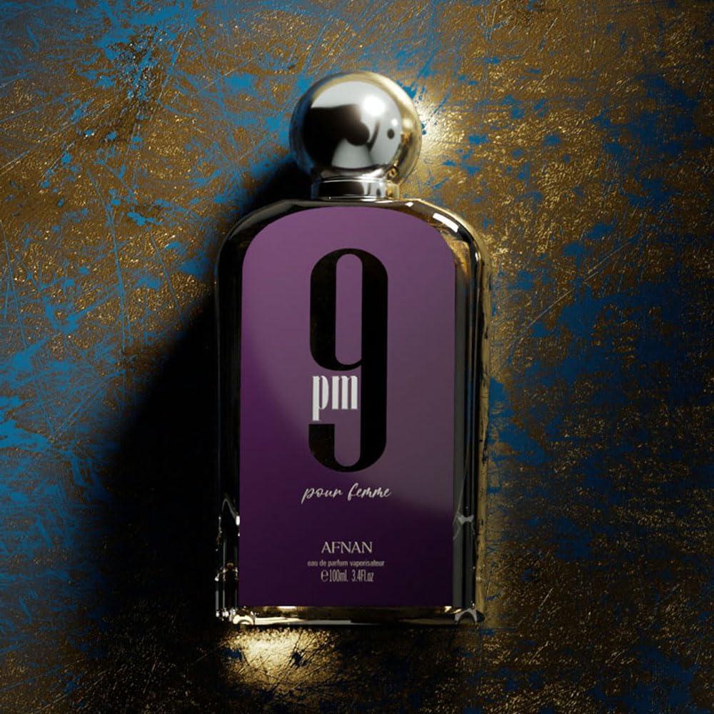 AFNAN 9 AM POUR FEMME EAU DE PARFUM PARA MUJER | 3.4 ONZAS - 5
