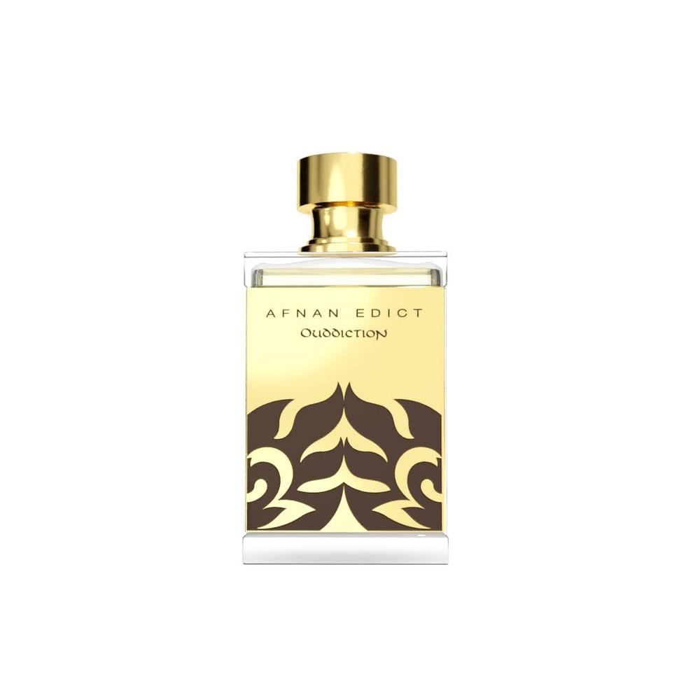 AFNAN EDICT OUDDICTION – PERFUME UNISEX DE LUJO 2.7 OZ, OUD Y ÁMBAR - 1