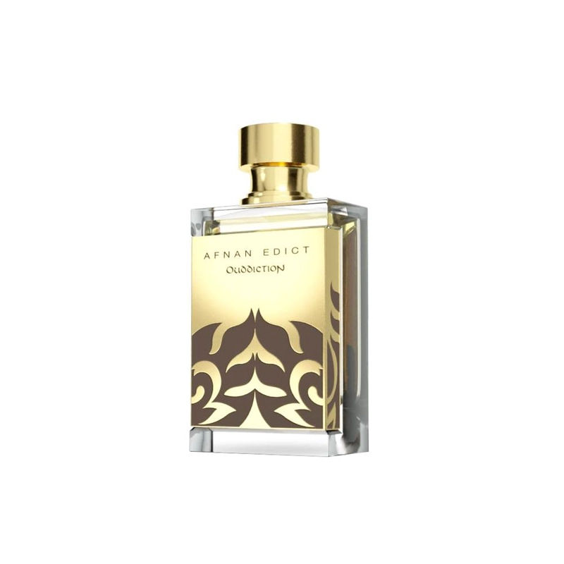 AFNAN EDICT OUDDICTION – PERFUME UNISEX DE LUJO 2.7 OZ, OUD Y ÁMBAR - 2