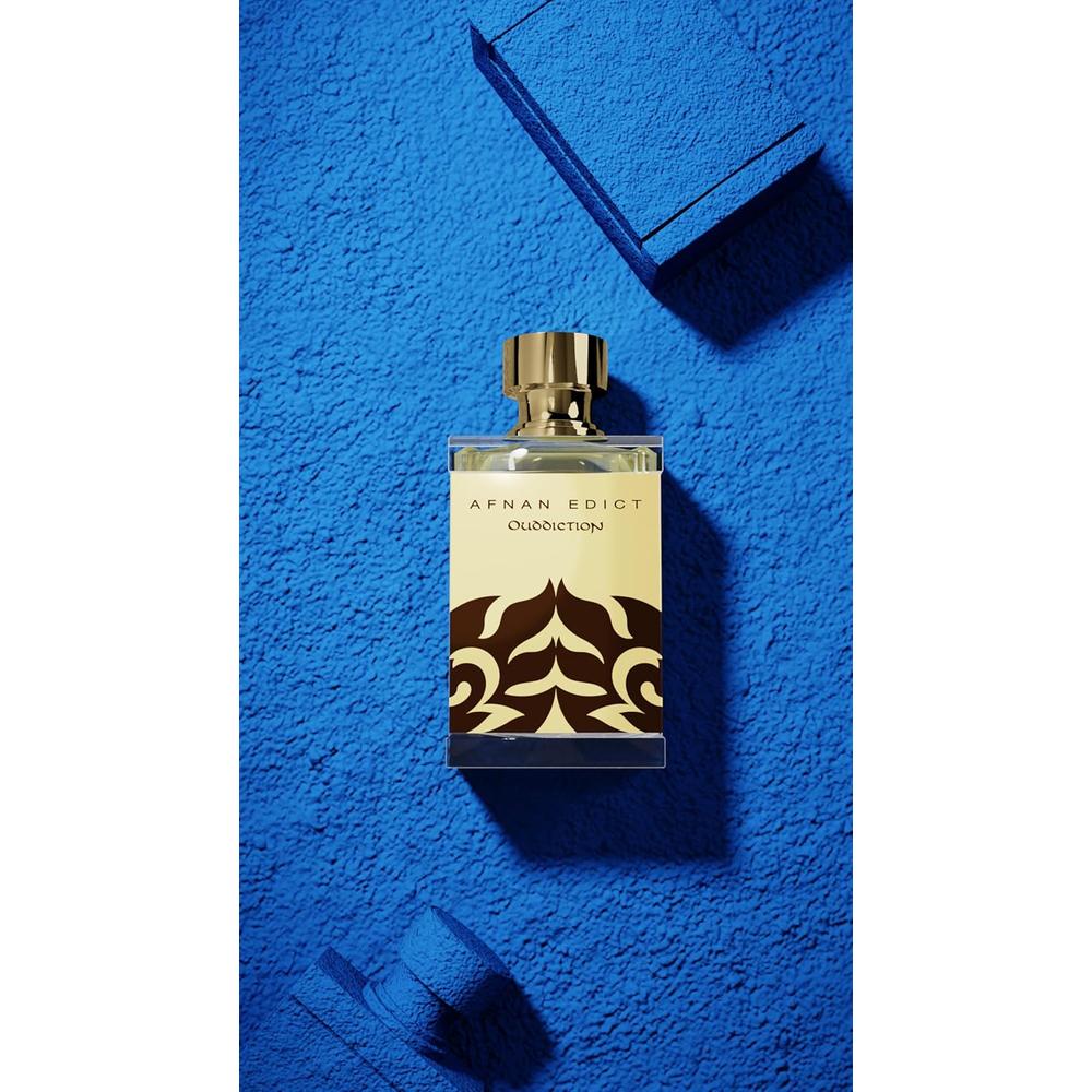 AFNAN EDICT OUDDICTION – PERFUME UNISEX DE LUJO 2.7 OZ, OUD Y ÁMBAR - 4