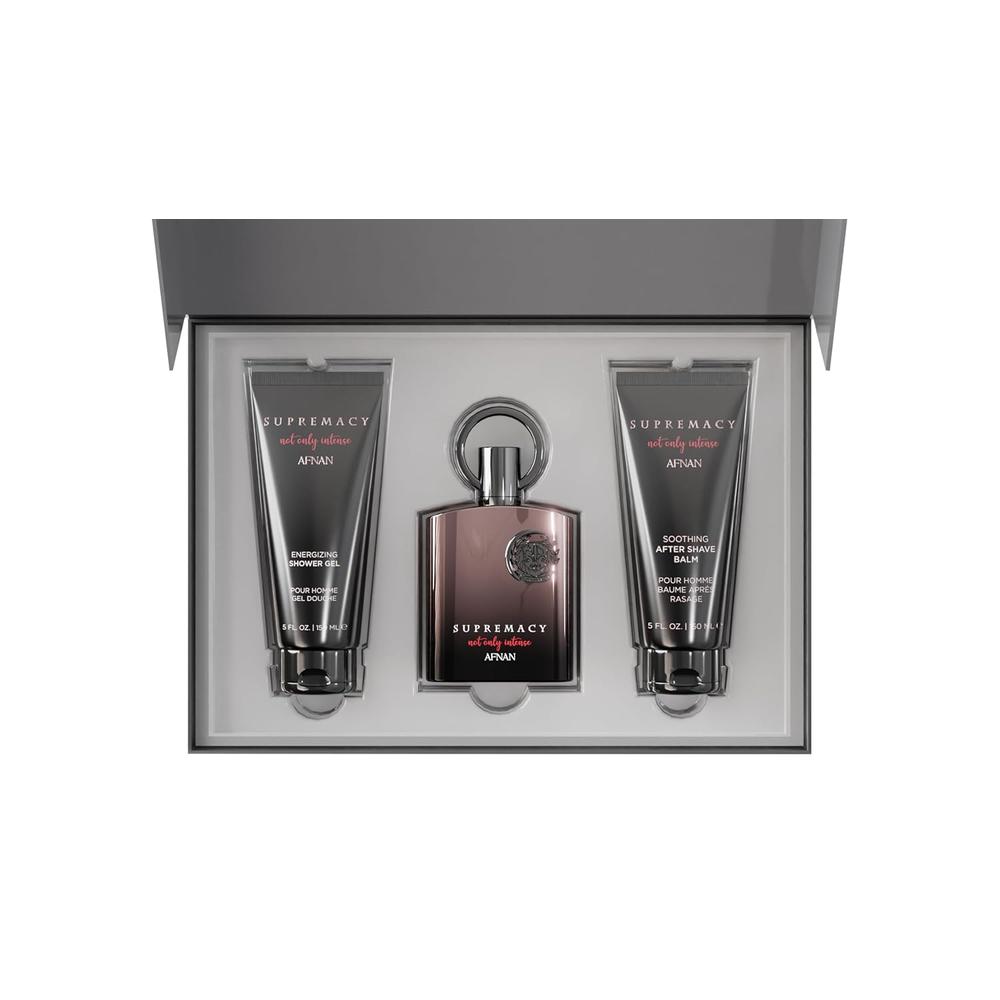 AFNAN SUPREMACY NOT ONLY INTENSE – SET DE PERFUME Y CUIDADO MASCULINO 3 PIEZAS - 2