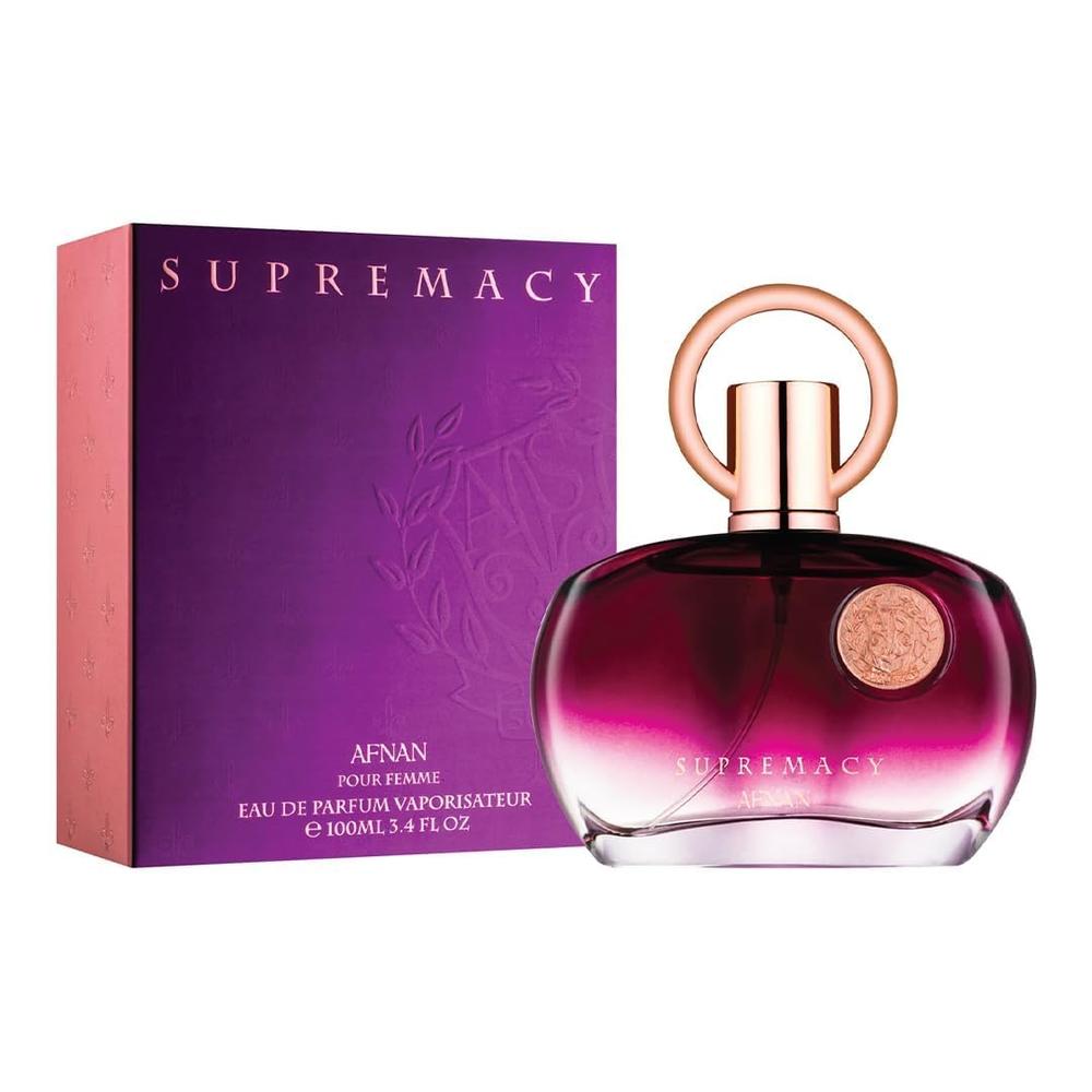AFNAN SUPREMACY PURPLE EAU DE PARFUM PARA MUJER | 3.4 ONZAS - 3