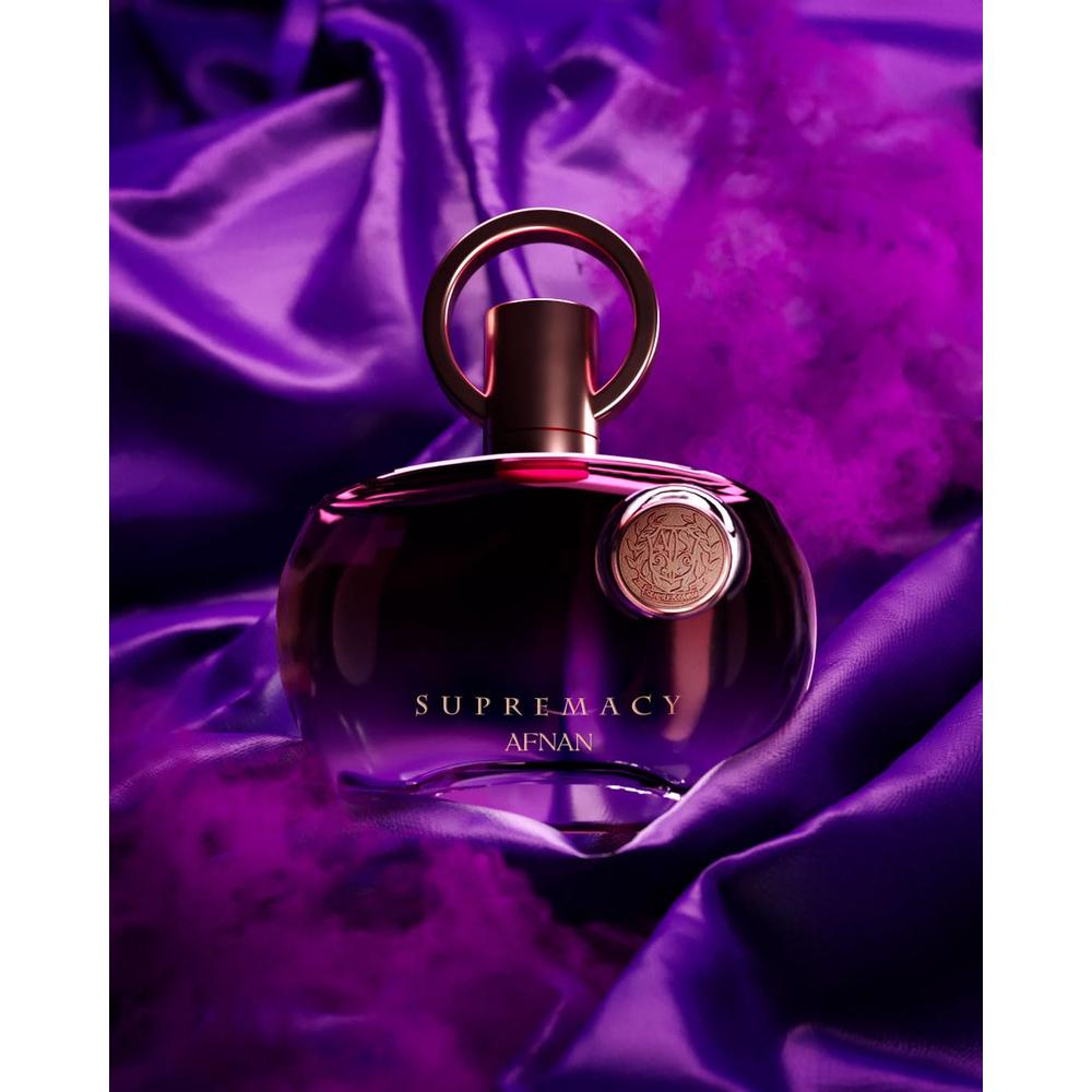 AFNAN SUPREMACY PURPLE EAU DE PARFUM PARA MUJER | 3.4 ONZAS - 5