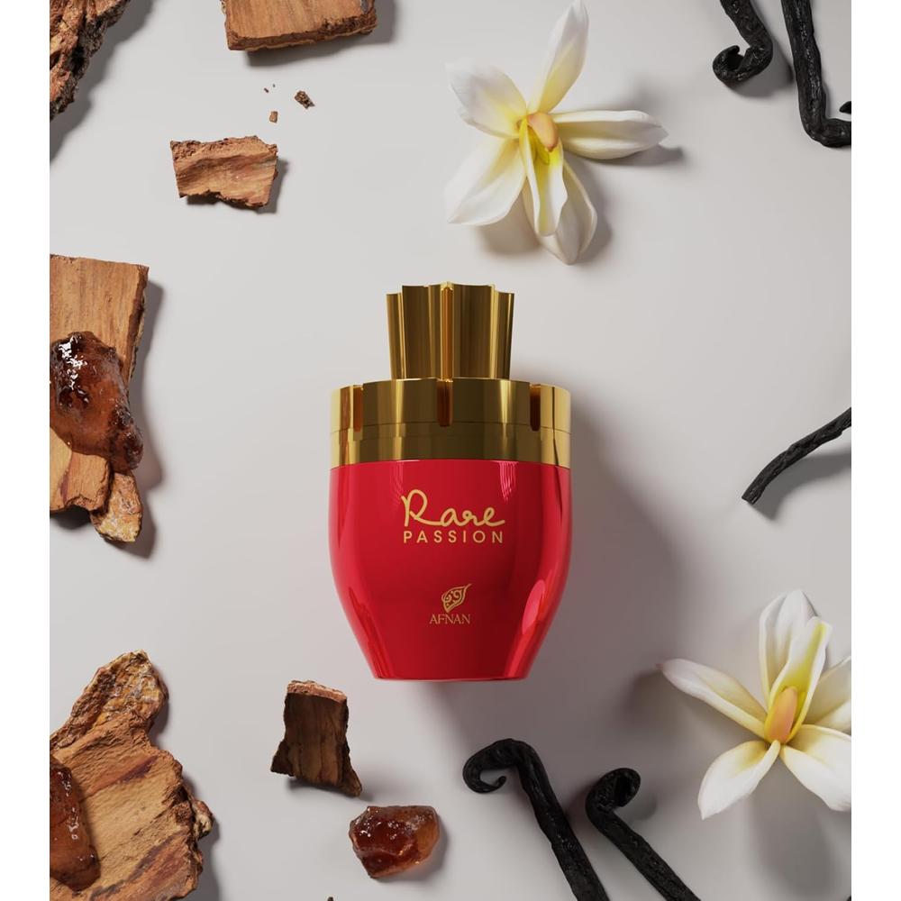 AFNAN EAU DE PARFUM RARE PASSION PARA MUJER | 3.4 ONZAS - 4