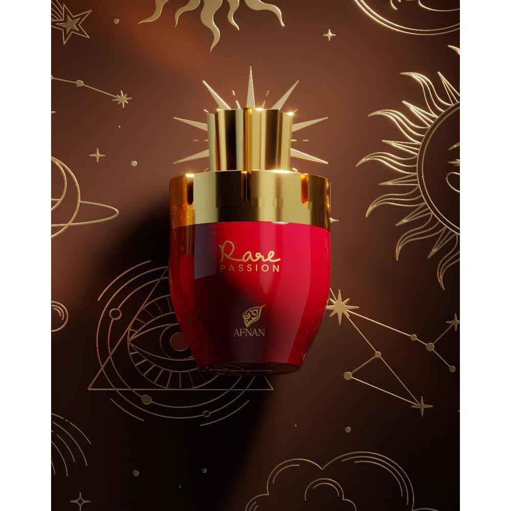 AFNAN EAU DE PARFUM RARE PASSION PARA MUJER | 3.4 ONZAS - 5