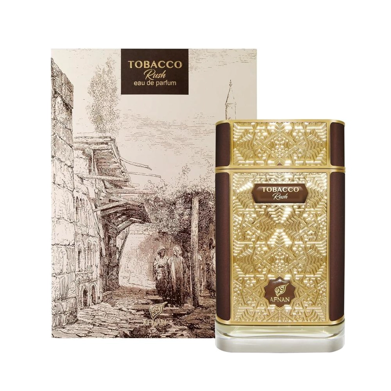 AFNAN TOBACCO RUSH EAU DE PARFUM PARA HOMBRE | 2.7 ONZAS - 3
