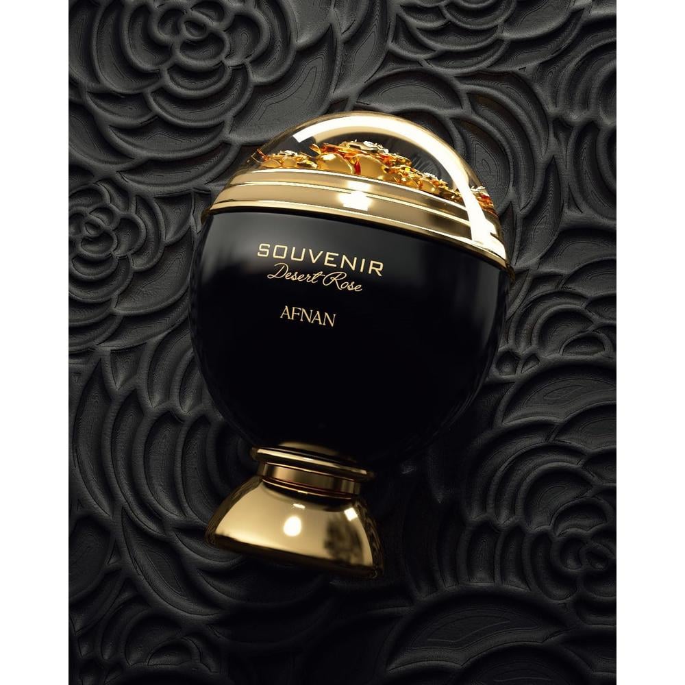 AFNAN SOUVENIR DESERT ROSE – SET DE PERFUME, LOCIÓN Y GEL DE DUCHA PARA MUJER - 4