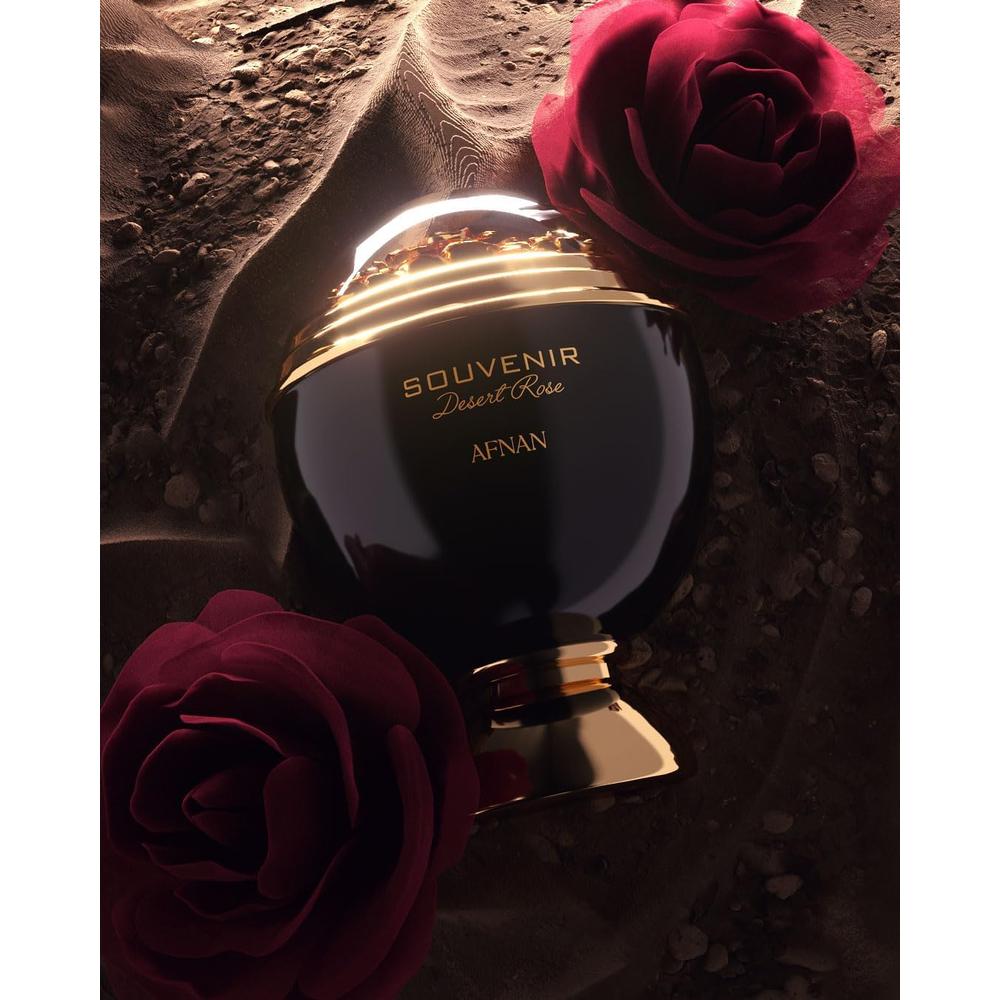 AFNAN SOUVENIR DESERT ROSE – SET DE PERFUME, LOCIÓN Y GEL DE DUCHA PARA MUJER - 6