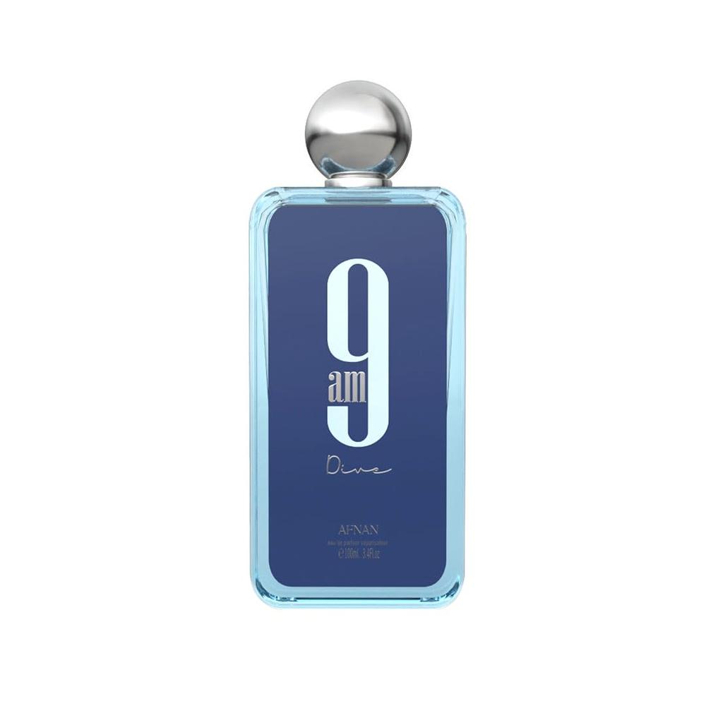 PERFUME AFNAN 9 AM DIVE EDP UNISEX 3.4 OZ / 100 ML - 1