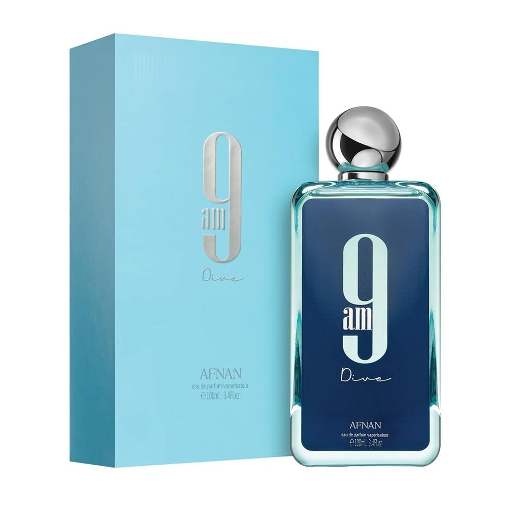 PERFUME AFNAN 9 AM DIVE EDP UNISEX 3.4 OZ / 100 ML - 3