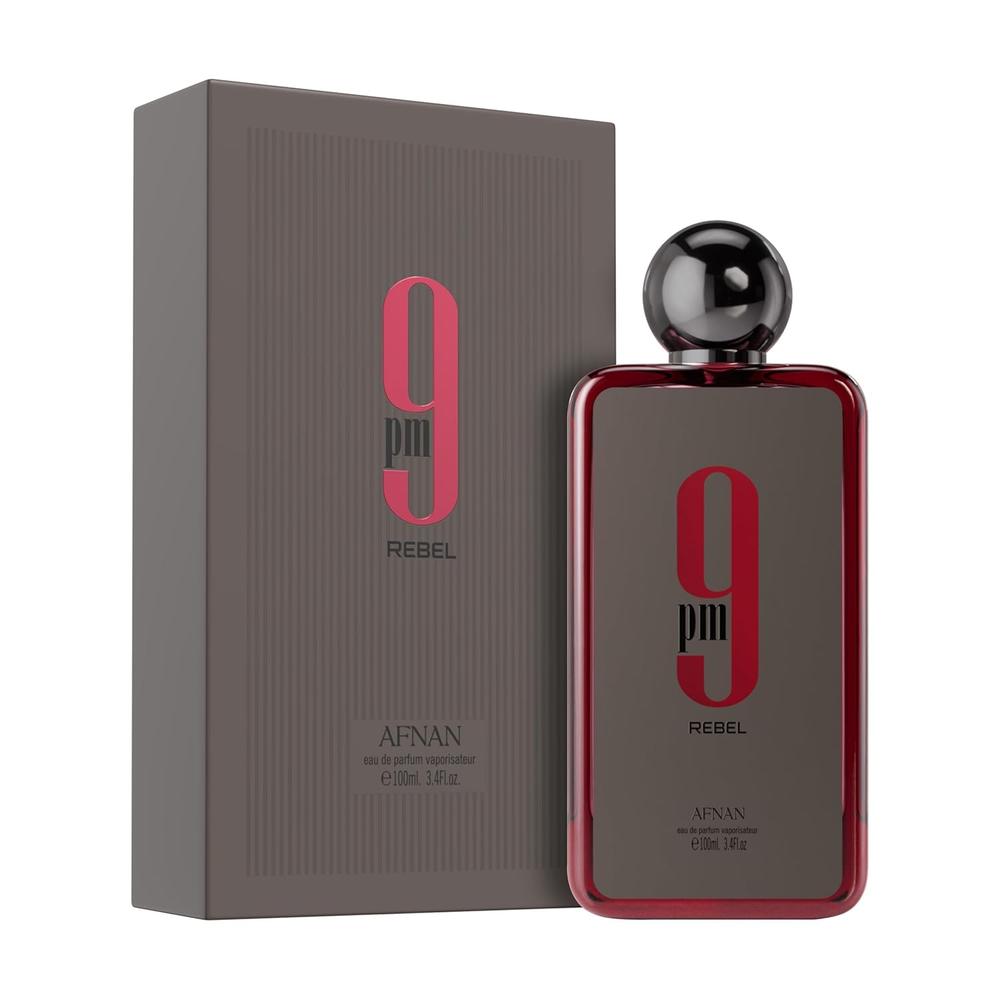 AFNAN 9 PM REBELDE EAU DE PARFUM | 3.4 ONZAS - 3
