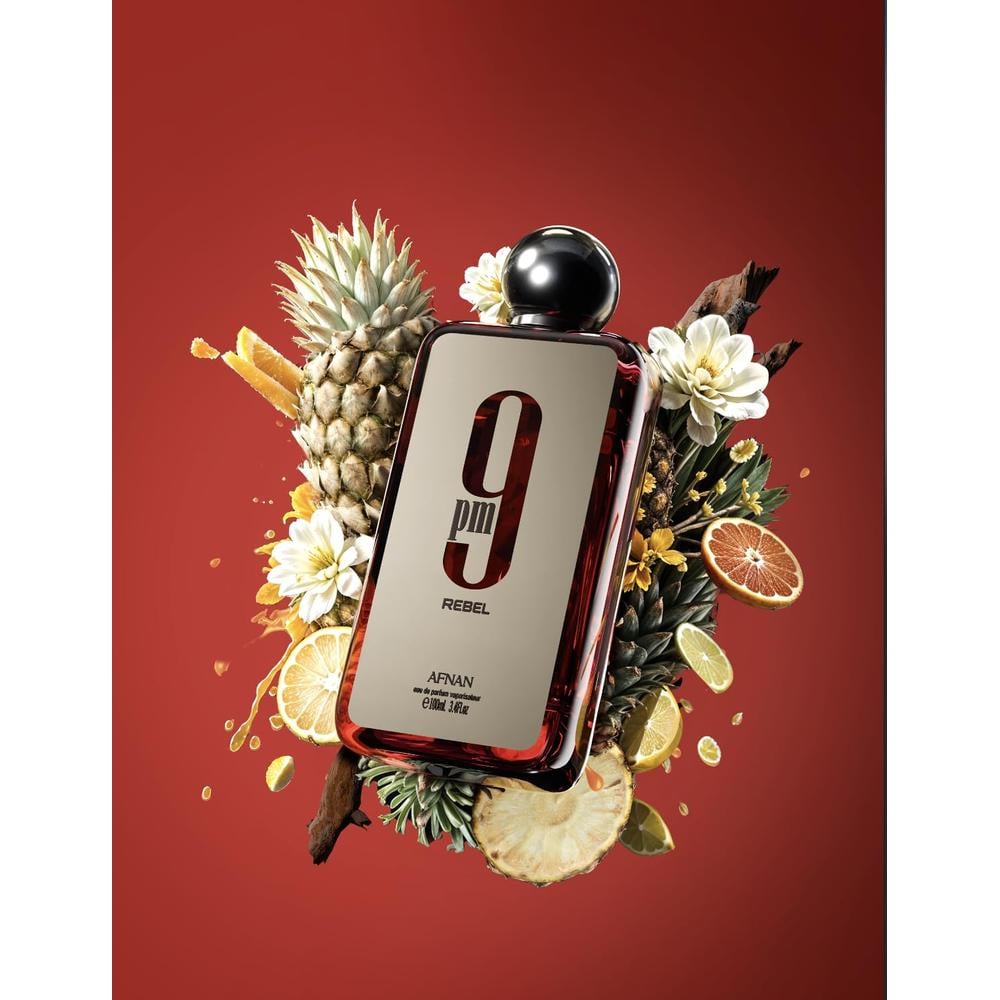 AFNAN 9 PM REBELDE EAU DE PARFUM | 3.4 ONZAS - 4
