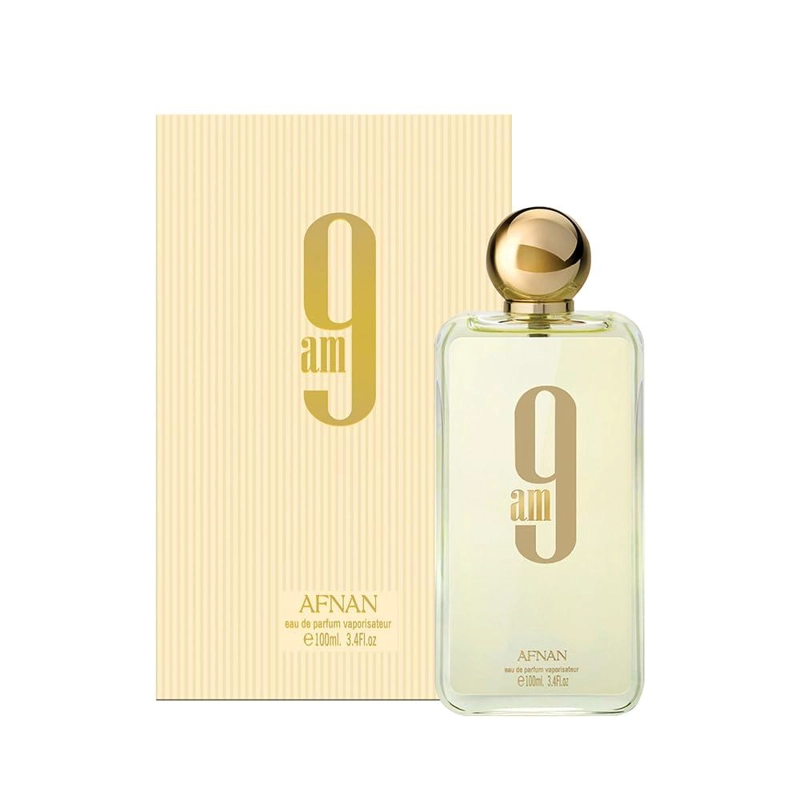 AFNAN 9 AM UNISEX POUR FEMME EAU DE PARFUM | 3.4 ONZAS - 3