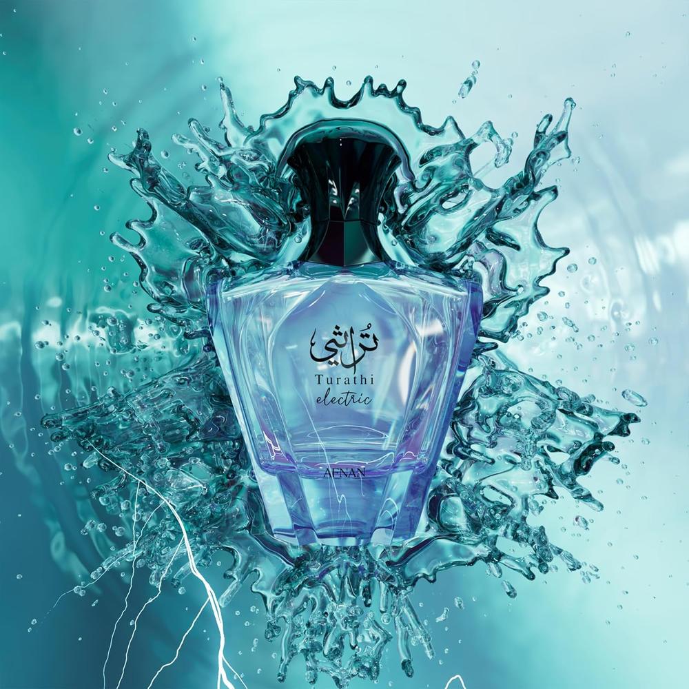 AFNAN TURATHI ELECTRIC - EAU DE PARFUM UNISEX | 3.0 ONZAS - 5