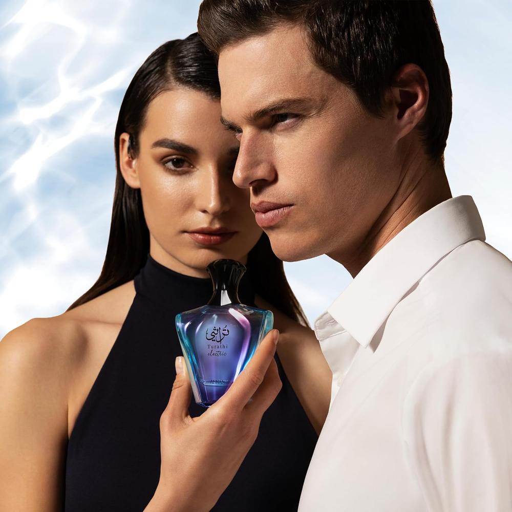 AFNAN TURATHI ELECTRIC - EAU DE PARFUM UNISEX | 3.0 ONZAS - 6