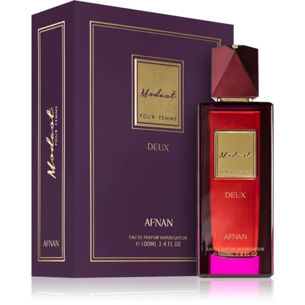 AFNAN MODEST POUR FEMME EAU DE PARFUM EN AEROSOL | 3.4 ONZAS - 3
