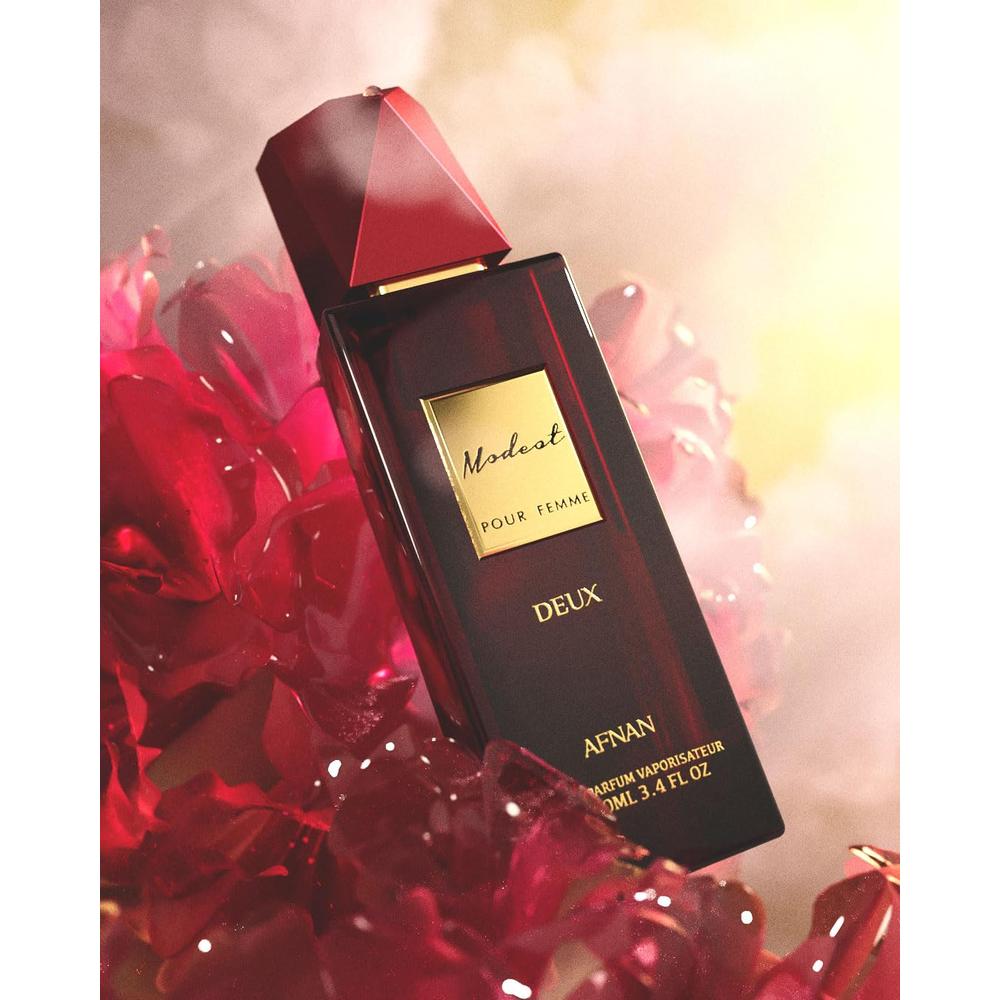 AFNAN MODEST POUR FEMME EAU DE PARFUM EN AEROSOL | 3.4 ONZAS - 4