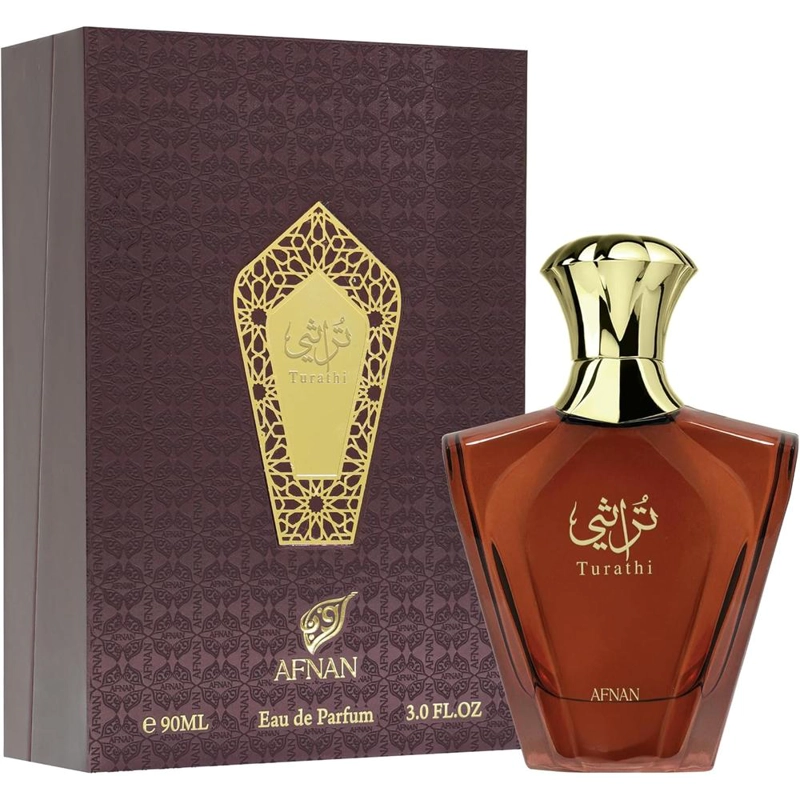 AFNAN TURATHI BROWN - EAU DE PARFUM PARA HOMBRE | 3.0 ONZAS - 3
