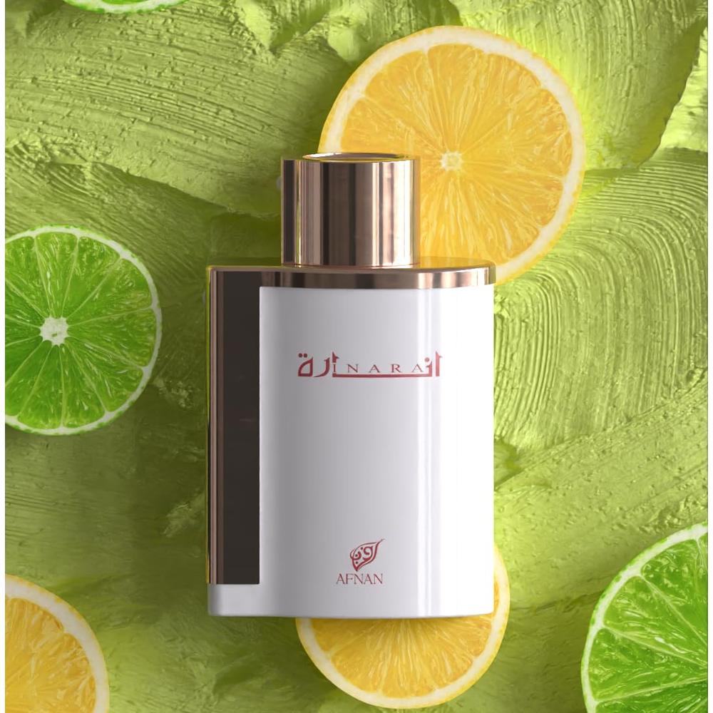 AFNAN INARA WHITE EAU DE PARFUM UNISEX | 3.4 ONZAS - 4
