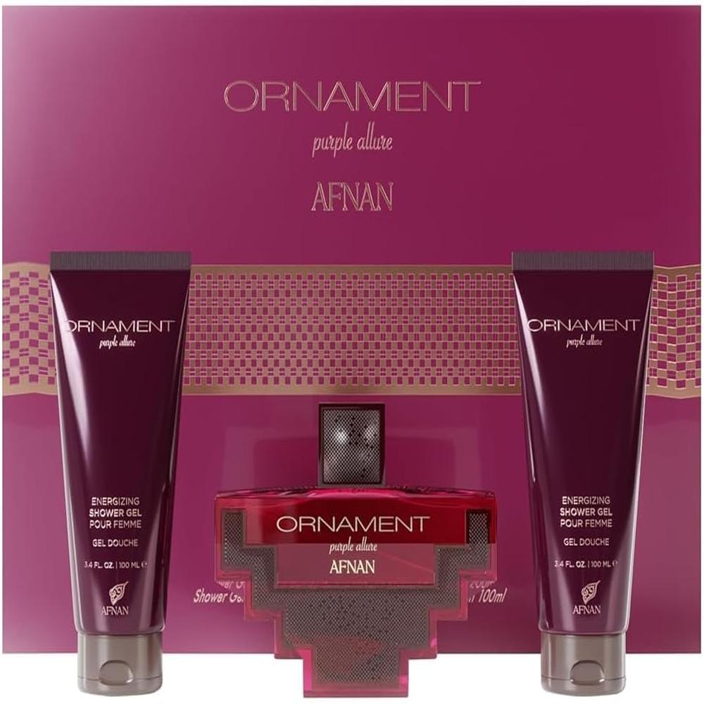 AFNAN PURPLE ALLURE – SET DE PERFUME Y CUIDADO CORPORAL PARA MUJER - 1