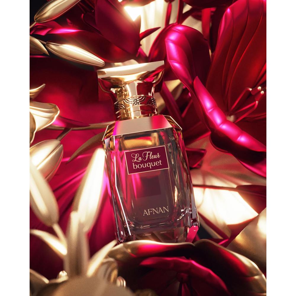 AFNAN LA FLEUR BOUQUET EAU DE PARFUM PARA MUJER | 2.7 ONZAS - 6