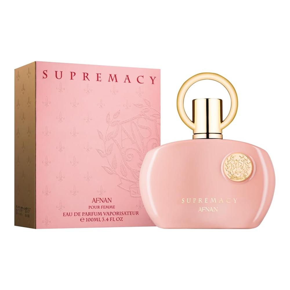 AFNAN SUPREMACY PINK EAU DE PARFUM PARA MUJER | 3.4 ONZAS - 3