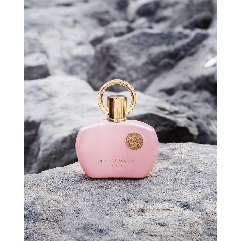AFNAN SUPREMACY PINK EAU DE PARFUM PARA MUJER | 3.4 ONZAS - 5