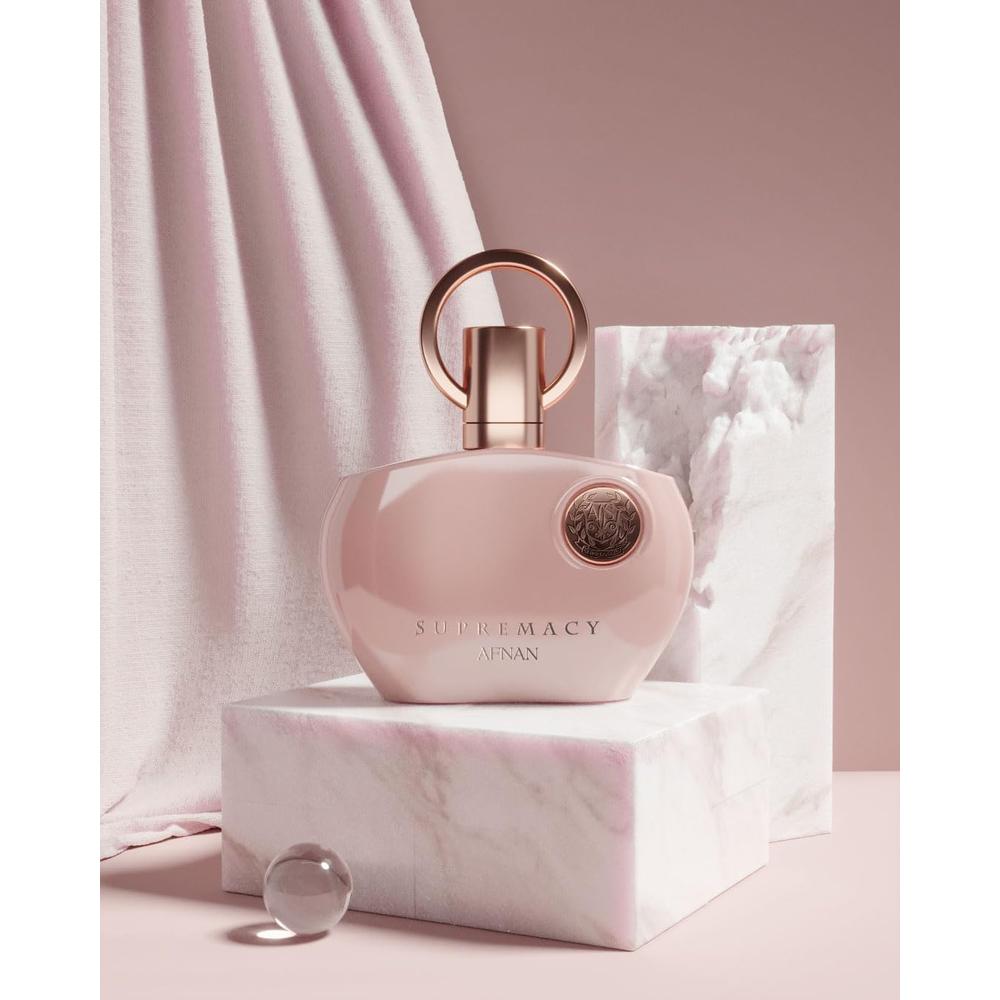 AFNAN SUPREMACY PINK EAU DE PARFUM PARA MUJER | 3.4 ONZAS - 6