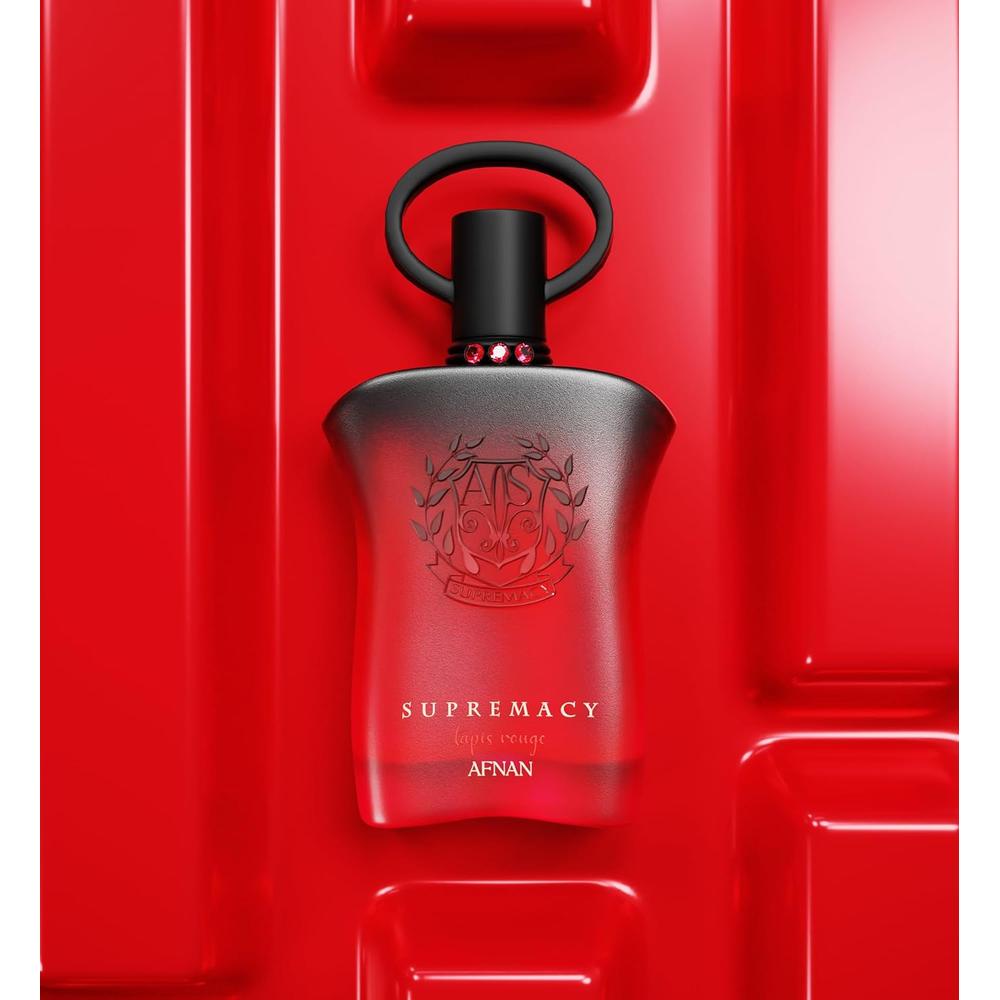 AFNAN SUPREMACY TAPIS ROUGE EAU DE PARFUM PARA MUJER | 3.0 ONZAS - 4