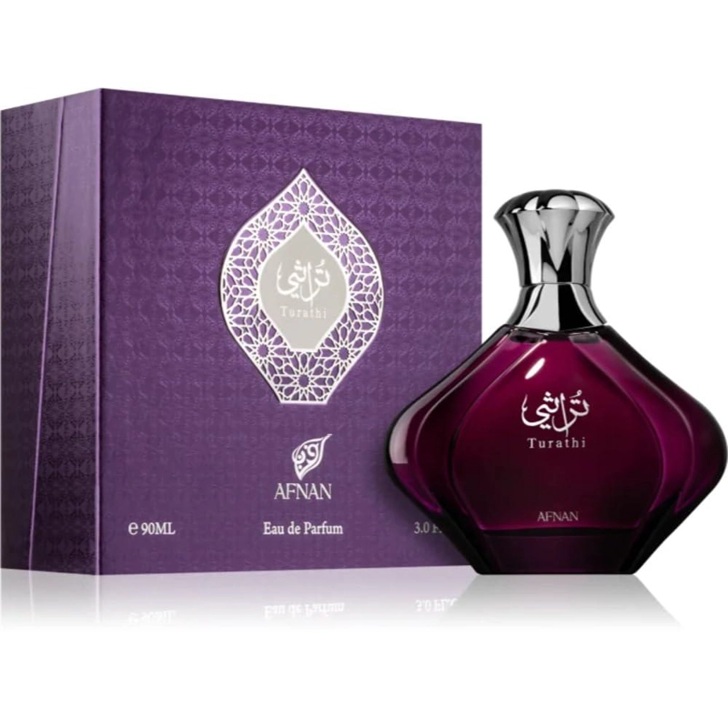 AFNAN TURATHI - EAU DE PARFUM MORADO PARA MUJER | 3.0 ONZAS - 3