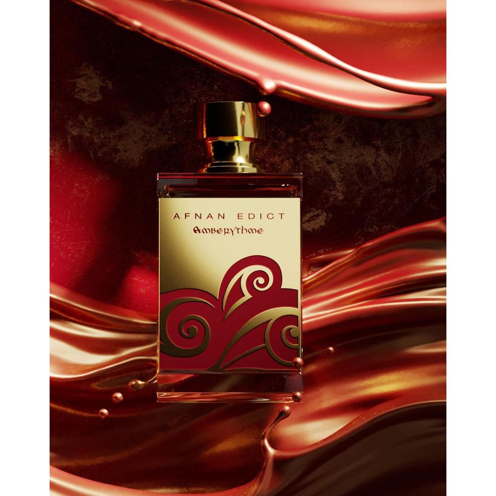 AFNAN EDICT AMBERYTHME – PERFUME UNISEX EAU DE PARFUM | 2.7 ONZAS - 4