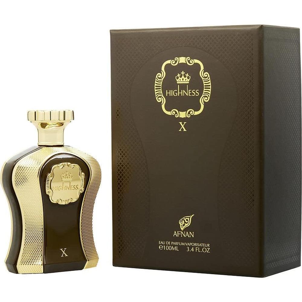 AFNAN HIGHNESS BROWN EAU DE PARFUM UNISEX DE LUJO | 3.4 ONZAS - 3