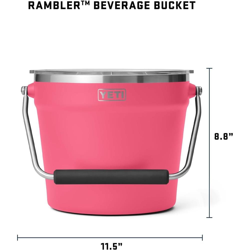 YETI COOLER CUBETA PARA BEBIDAS | ROSADO - 4