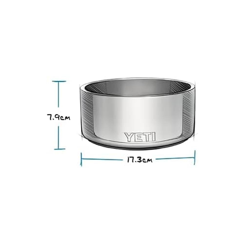 YETI BOOMER 4 TAZÓN DE ACERO INOXIDABLE PARA PERRO DE 32 OZ | VERDE AGUA - 6