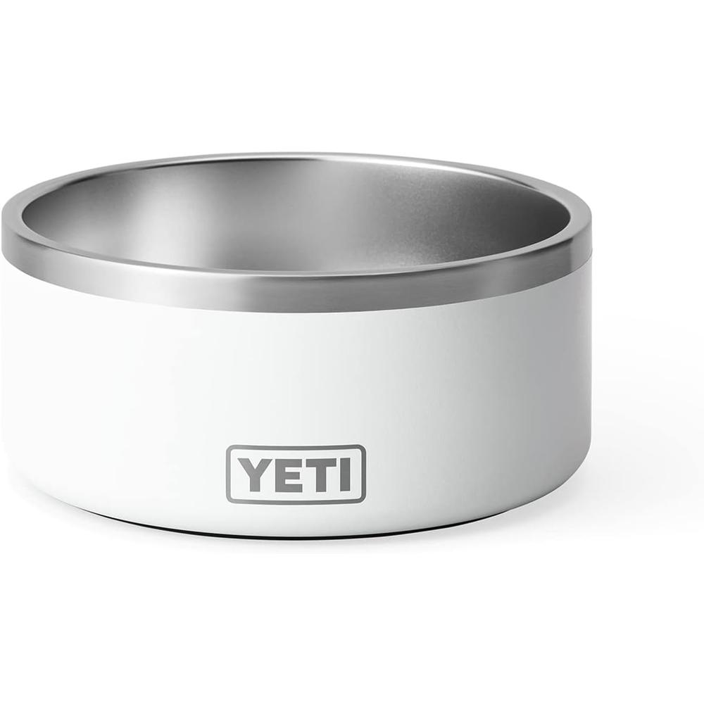 YETI BOOMER 8 TAZÓN DE ACERO INOXIDABLE PARA PERRO DE 64 OZ | BLANCO - 1