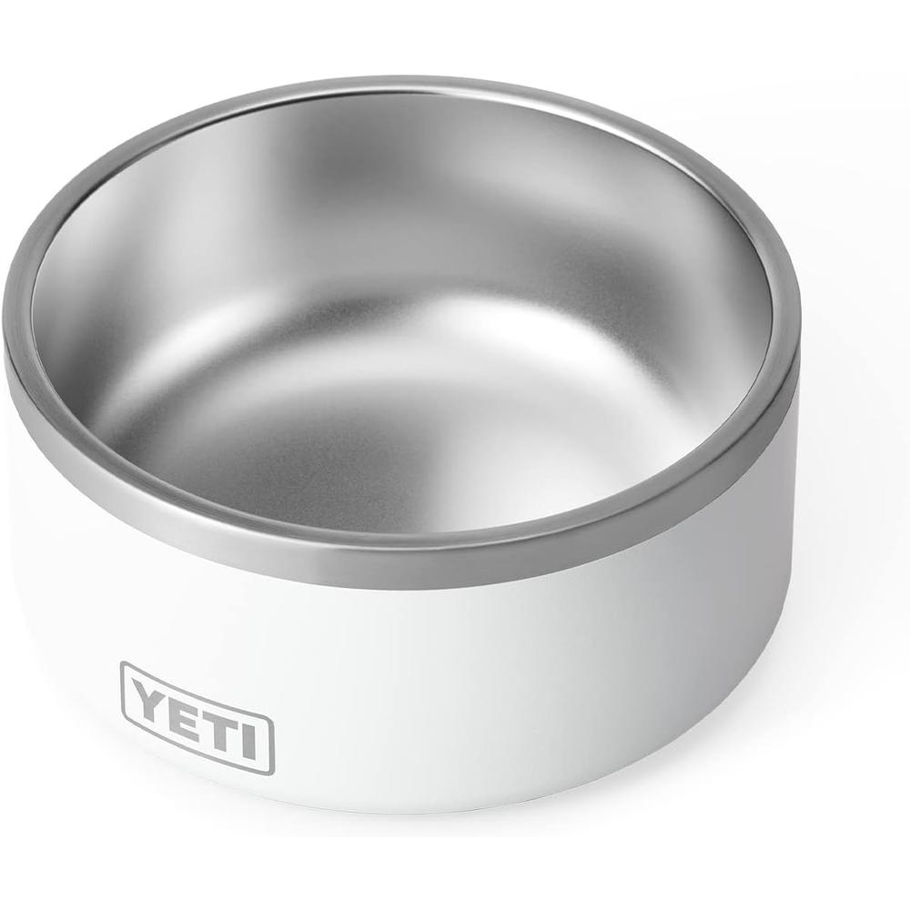 YETI BOOMER 8 TAZÓN DE ACERO INOXIDABLE PARA PERRO DE 64 OZ | BLANCO - 2