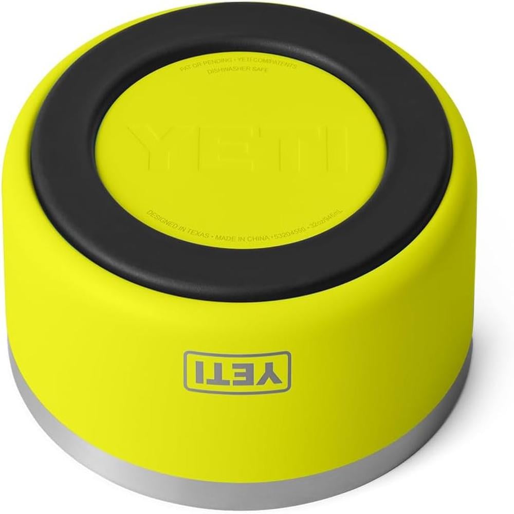 YETI BOOMER 4 TAZÓN DE ACERO INOXIDABLE PARA PERRO DE 32 OZ | AMARILLO NEÓN - 6