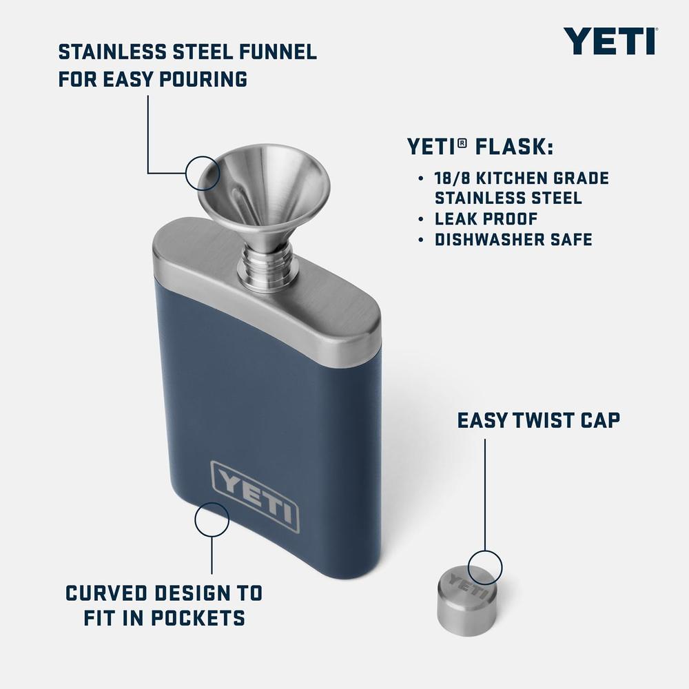 YETI RAMBLER JUEGO DE 4 VASOS DE CHUPITO CON ESTUCHE DE TRANSPORTE | ROJO - 3