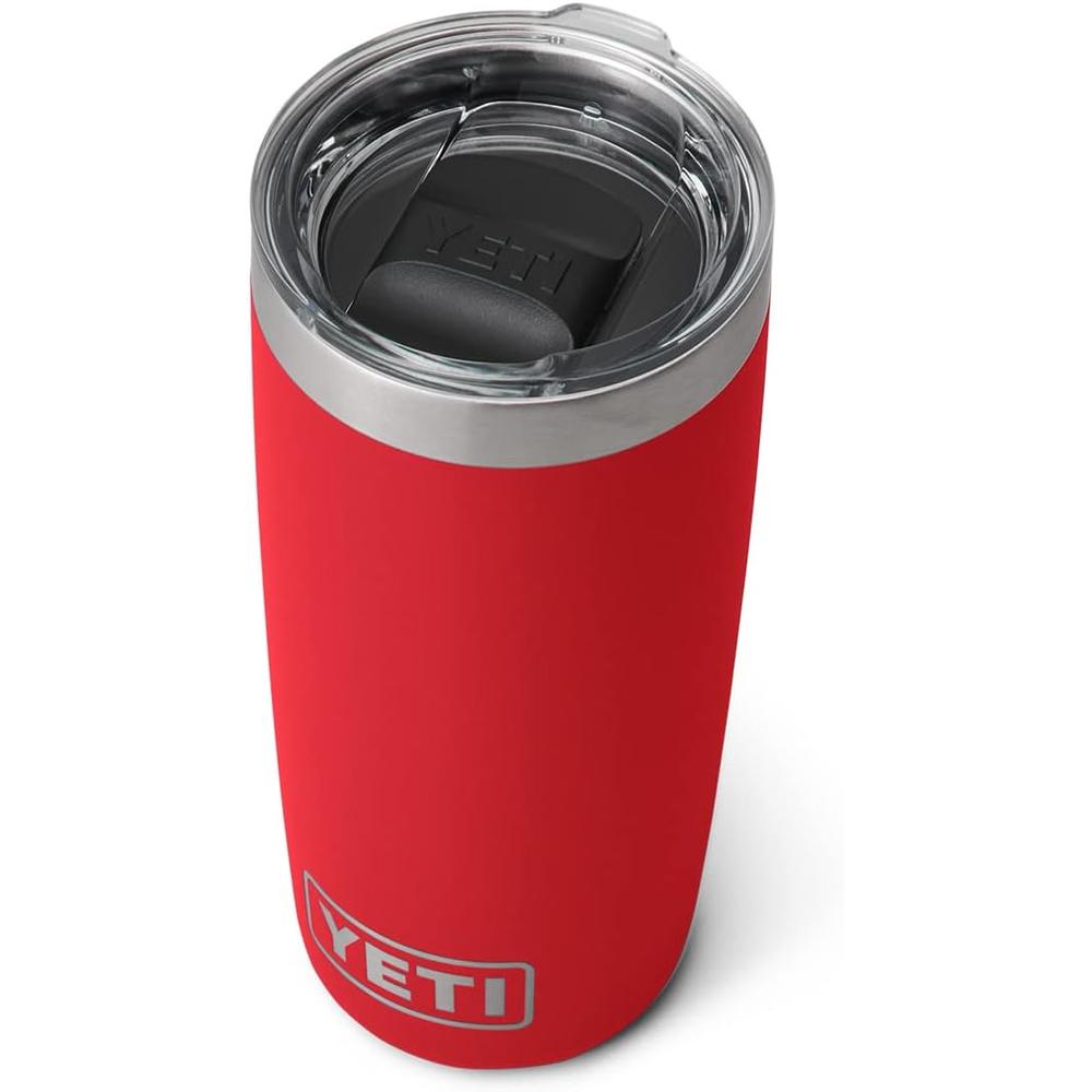 YETI RAMBLER VASO DE 10 OZ DE ACERO INOXIDABLE Y TAPA MAGSLIDER | ROJO - 1