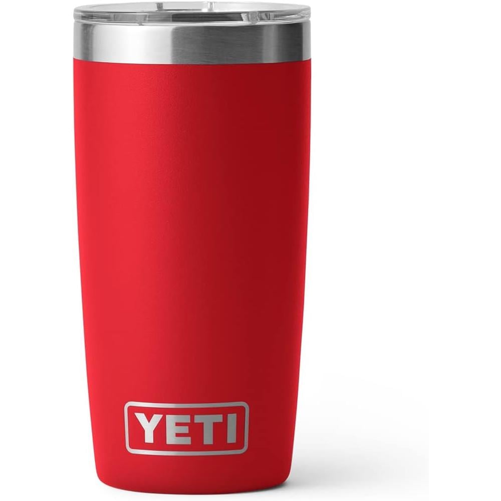 YETI RAMBLER VASO DE 10 OZ DE ACERO INOXIDABLE Y TAPA MAGSLIDER | ROJO - 3