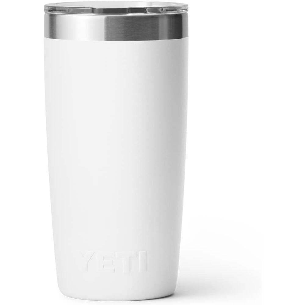 YETI RAMBLER VASO DE 10 OZ DE ACERO INOXIDABLE Y TAPA MAGSLIDER | BLANCO - 5