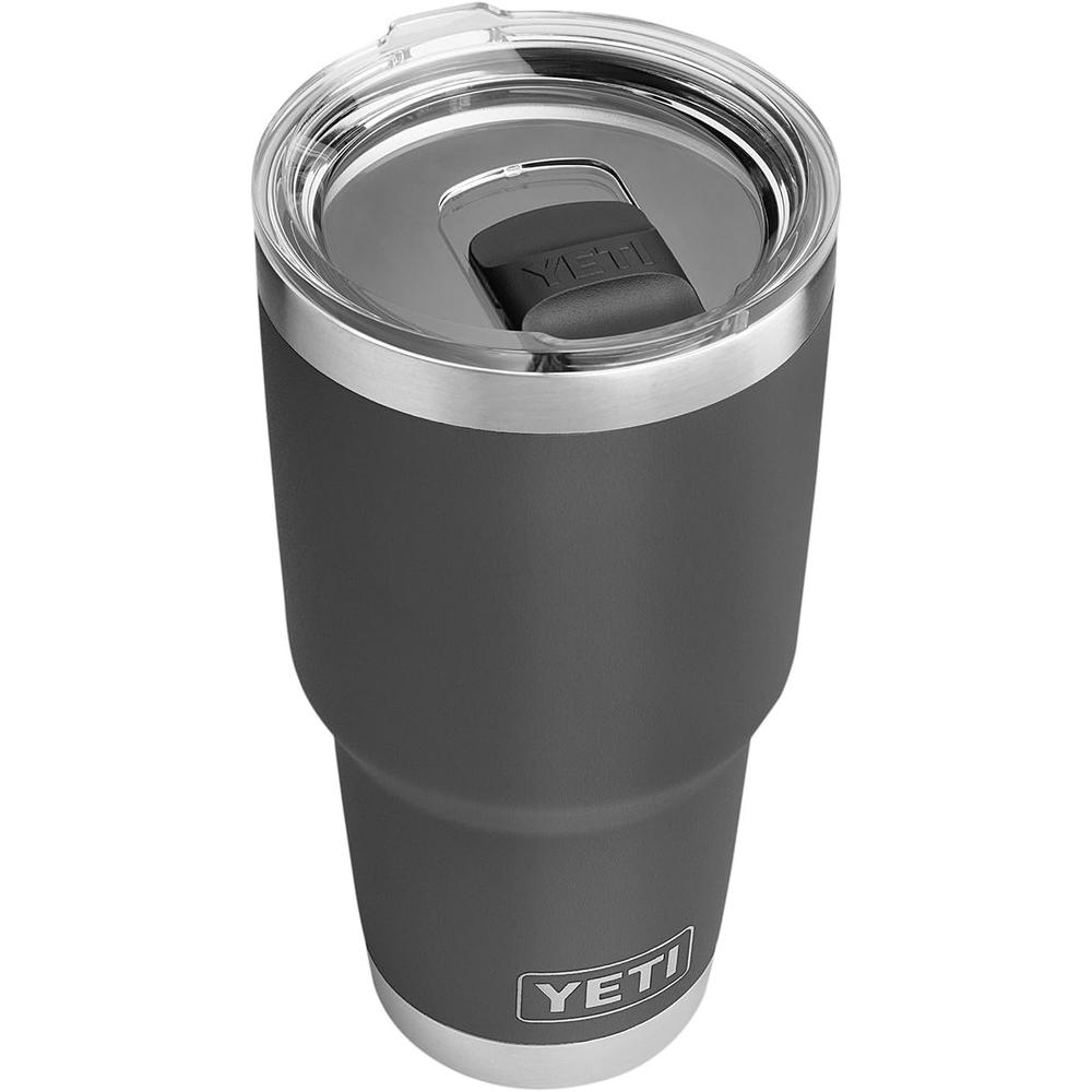 YETI RAMBLER VASO DE 30 OZ DE ACERO INOXIDABLE Y TAPA MAGSLIDER | GRIS - 1
